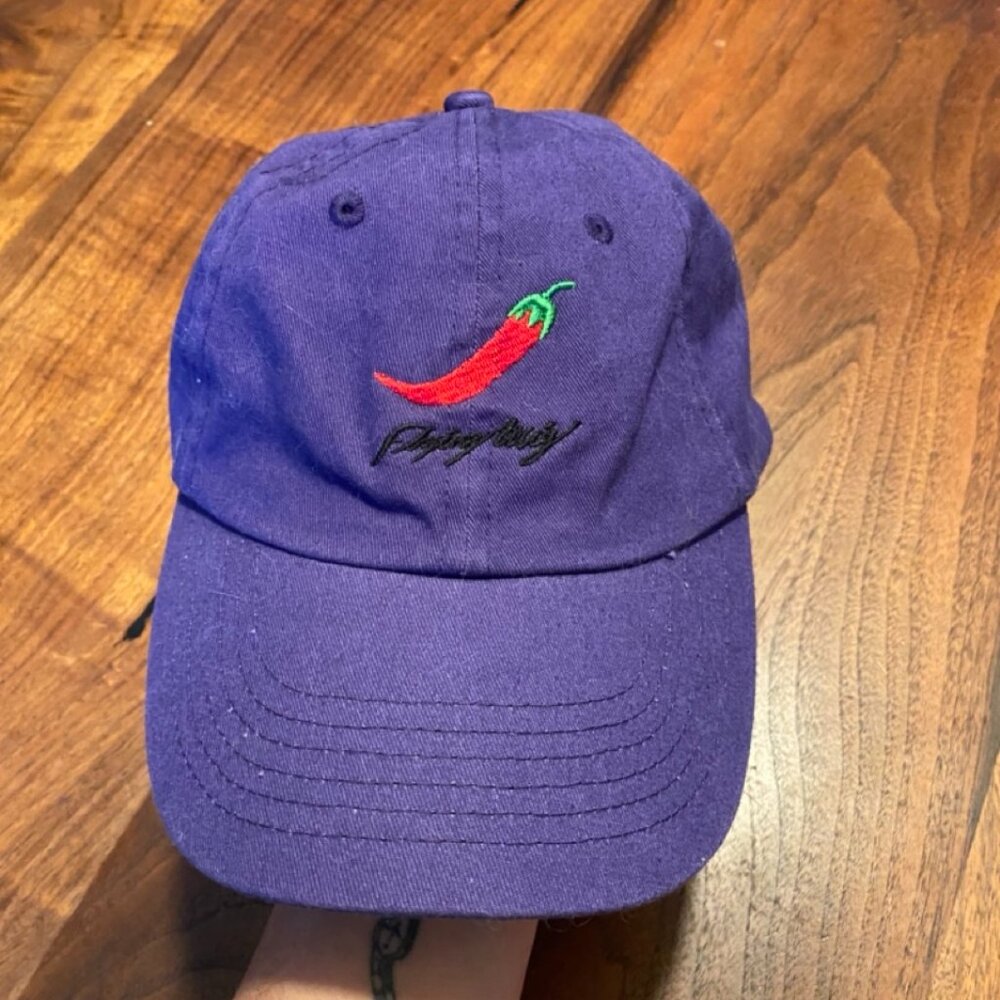 Flying Wig Chili Pepper Hat - Devendra Banhart